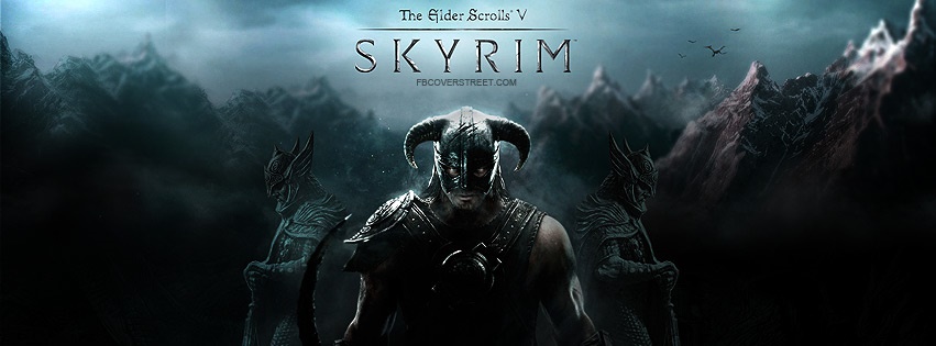 Skyrim 3 Facebook cover