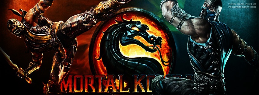 Mortal Kombat Scorpion Sub Zero Facebook cover