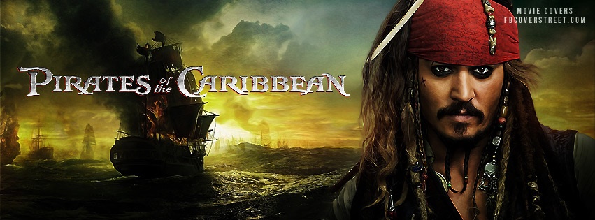 Pirates of The Caribean Jack Sparrow Facebook cover