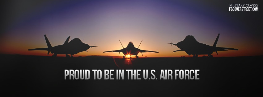 Proud US Air Force 1 Facebook cover
