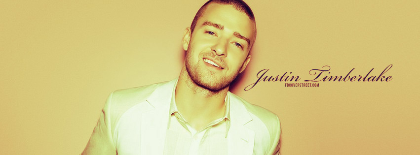 Justin Timberlake Facebook cover