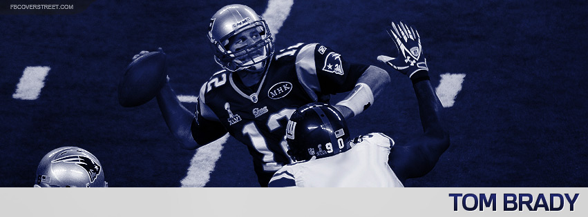 Tom Brady 2012 New England Patriots Facebook cover