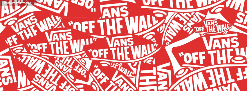 Vans Off The Wall Skateboard Logos Facebook cover