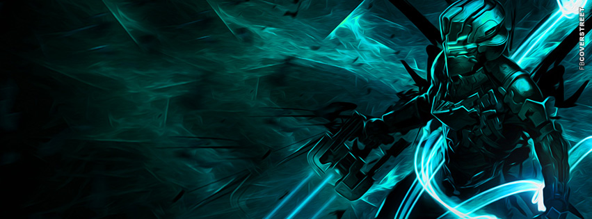 Dead Space Abstract Game Artwork  Facebook Cover