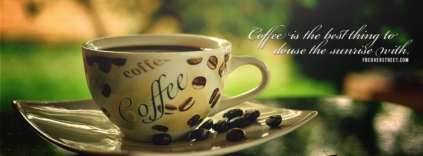 Morning Coffee Facebook Cover