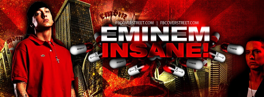 Eminem Insane Facebook cover