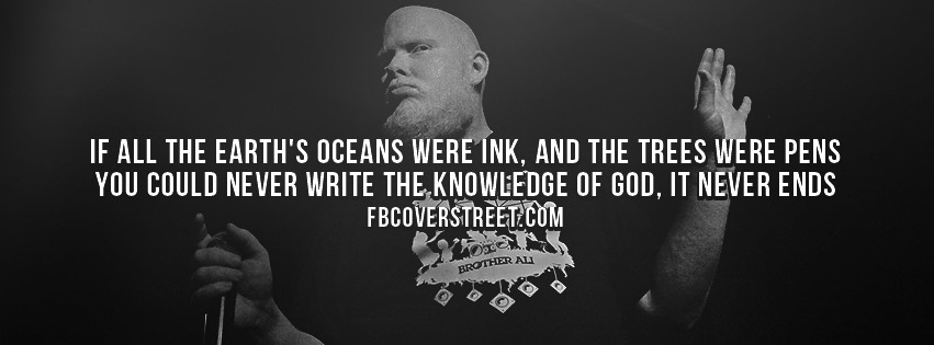 Brother Ali Knowledge of God Facebook cover