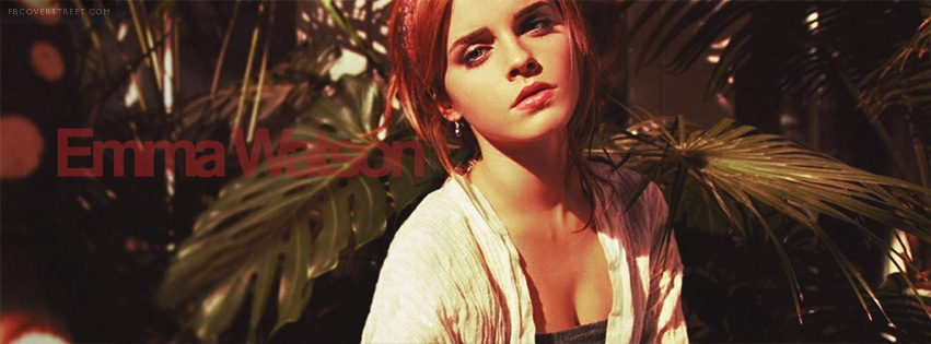 Emma Watson Modeling Facebook Cover - FBCoverStreet.com