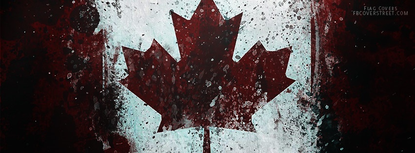 Canadian Flag 2 Facebook cover