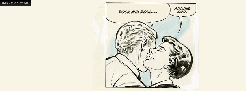 Funny Vintage Comic Facebook cover