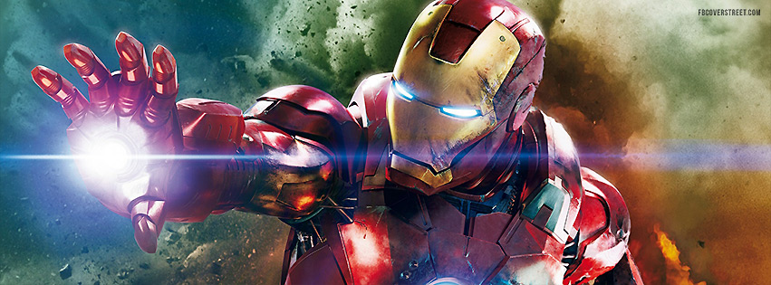 The Avengers Iron Man Facebook cover