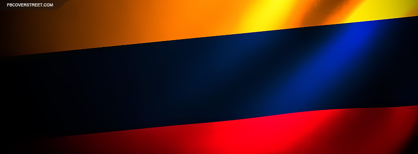 Columbian Flag Facebook cover