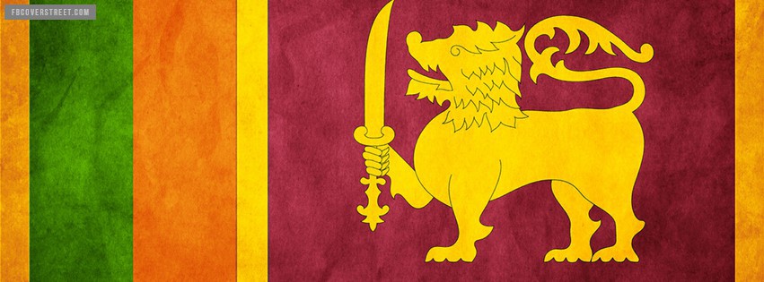 Sri Lanka Flag Facebook cover
