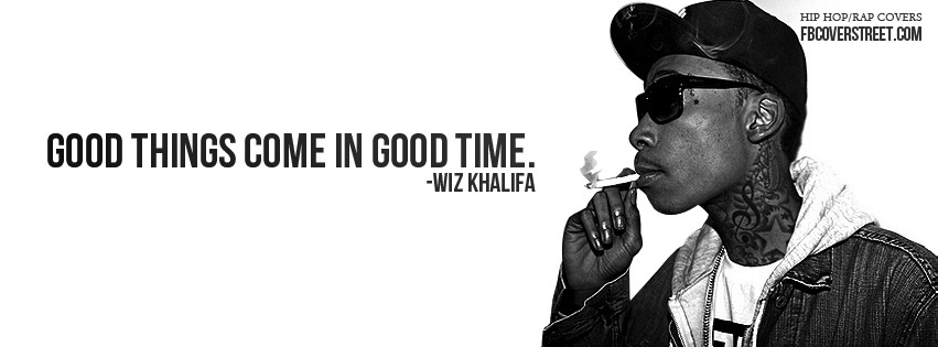 Wiz Khalifa Good Things Facebook Cover