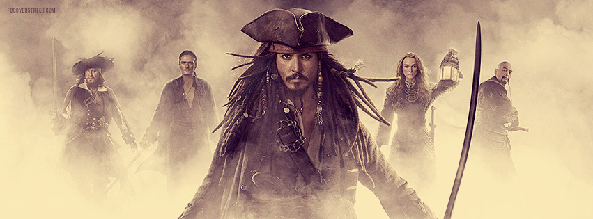 Pirates of The Caribbean Facebook cover