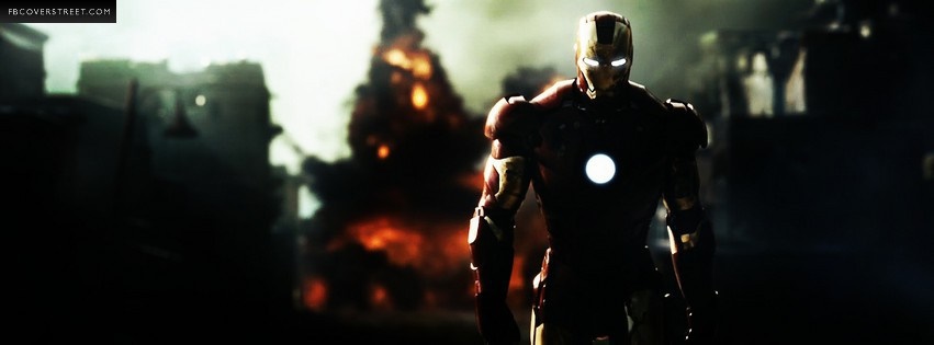 Iron Man 3 Movie Facebook Cover