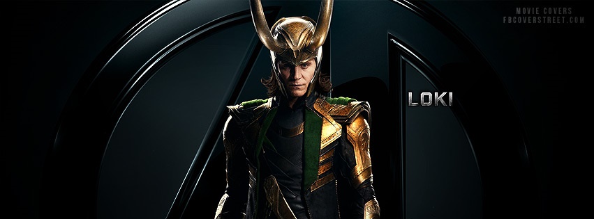 The Avengers Loki Facebook Cover