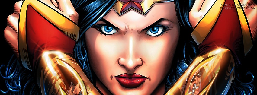 Wonder Woman Comic Facebook cover