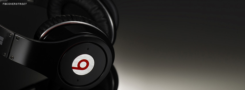 Beats By Dre Headphones Facebook cover