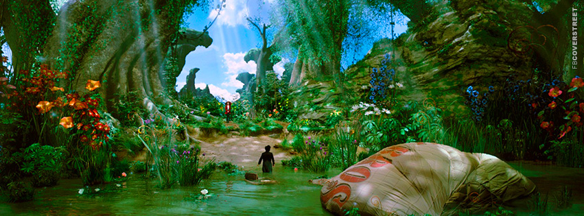 Oz The Great and Powerful Scenery Facebook cover