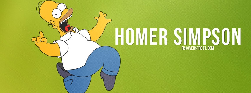 Homer The Simpsons Facebook cover