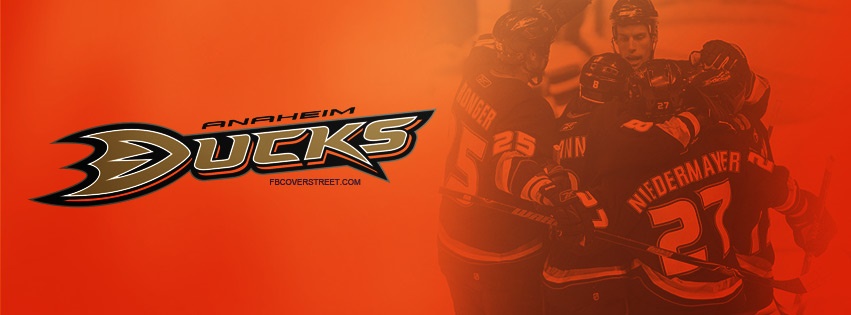 Anaheim Ducks Team Facebook cover