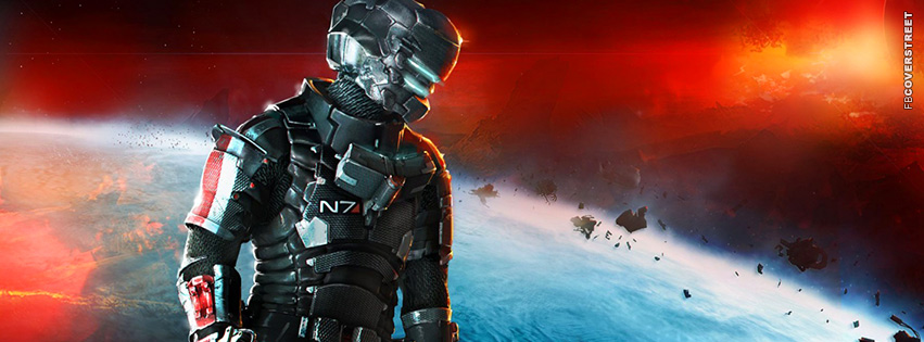 Mass Effect N7 Dead Space 3 Facebook Cover