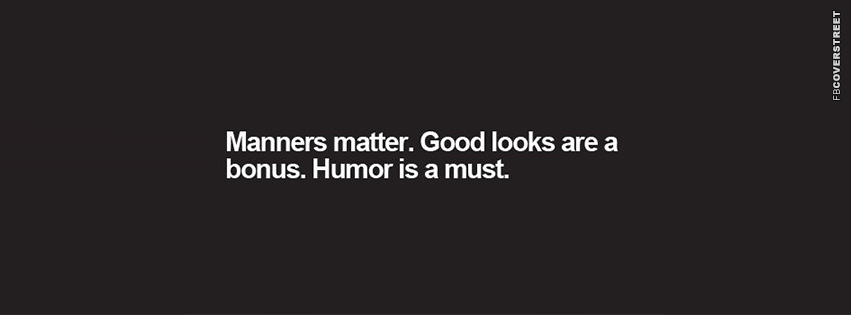 Manners Matter  Facebook cover