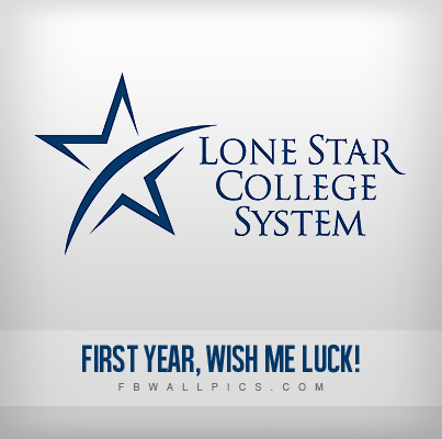 First Year Lone Star College System Facebook Pic