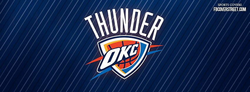 Oklahoma City Thunder Logo 2 Facebook Cover