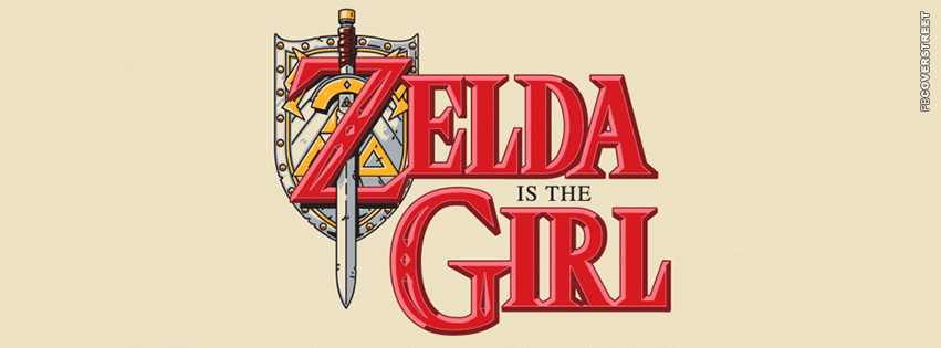 Zelda Is The Girl  Facebook Cover