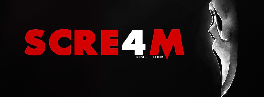 Scream 4 1 Facebook cover