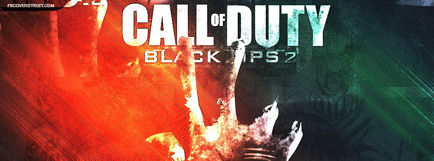 Call of Duty Black Ops II Zombies Cover Facebook cover