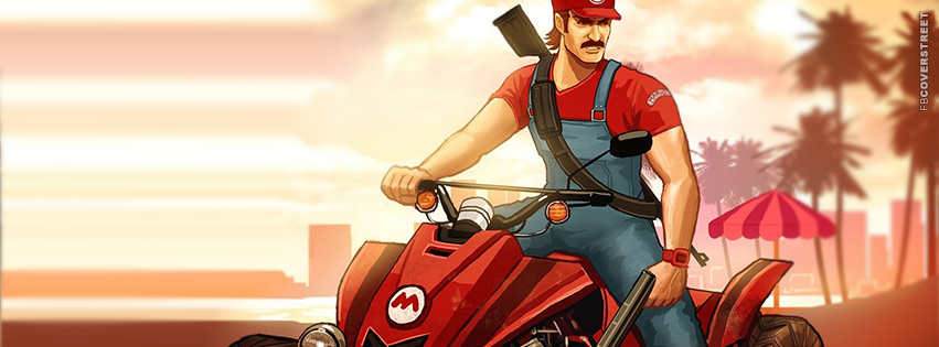 GTA Mario  Facebook Cover