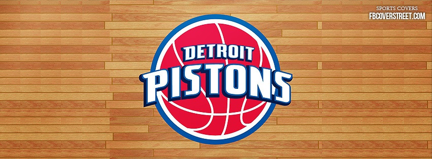 Detroit Pistons Logo 3 Facebook Cover