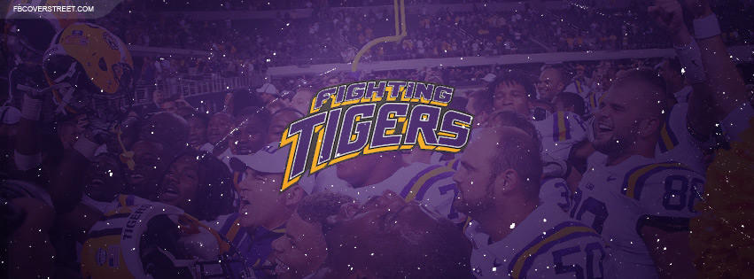 Louisiana State University Fighting Tigers Facebook cover