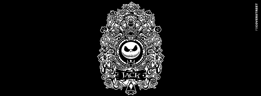 Jack Skellington Decorative 2  Facebook Cover