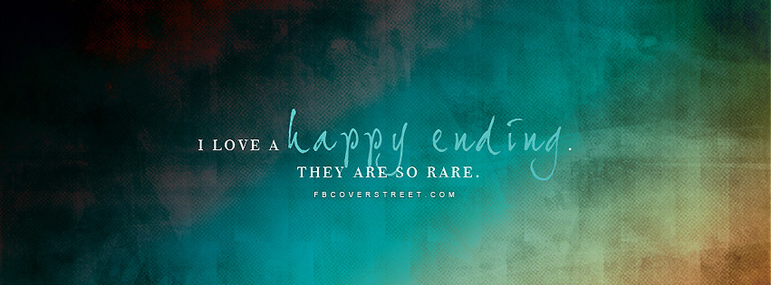 I Love A Happy Ending Facebook cover