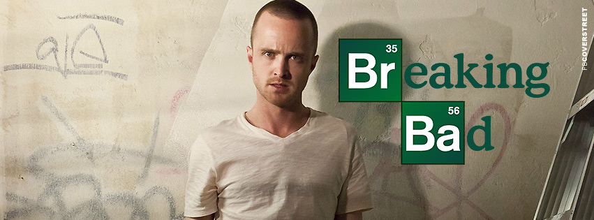 Jesse Pinkman Photo and Breaking Bad Logo 2 Facebook Cover