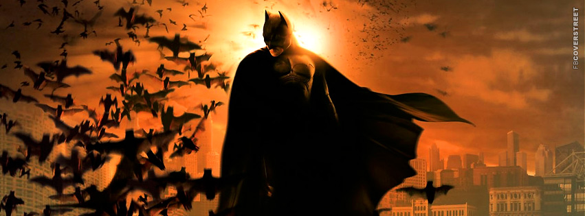 Batman Begins Scene  Facebook Cover