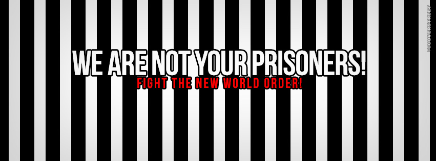 We Are Not Your Prisoners  Facebook cover