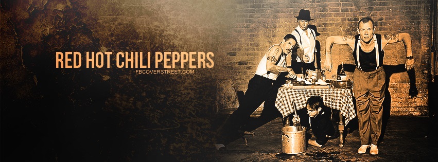 Red Hot Chili Peppers 2 Facebook Cover