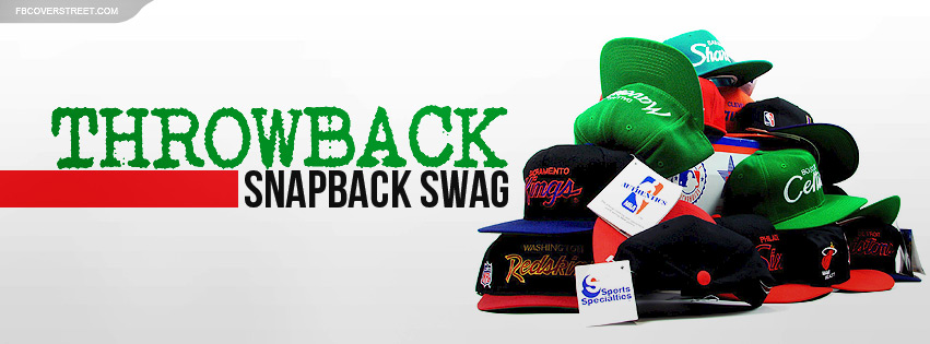 Throwback Snapback Swag Facebook cover