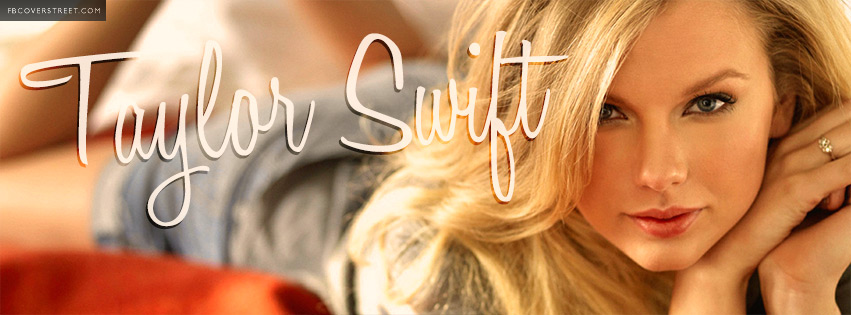 Taylor Swift Cute Smirk Facebook cover