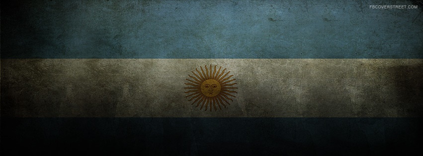 Argentina Flag 2 Facebook cover