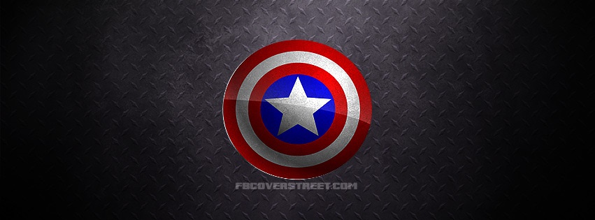 Captain America Logo Facebook cover
