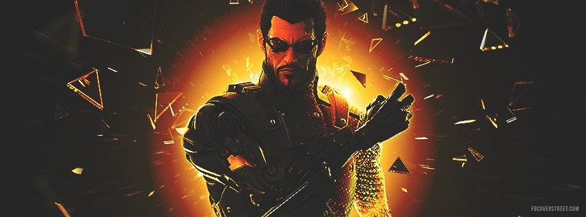 Deus Ex Revolution Facebook cover