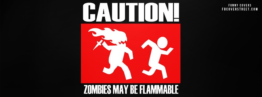 Zombies May Be Flammable Facebook Cover
