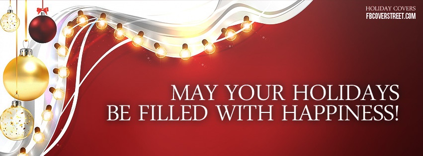 Holiday Happiness Facebook cover