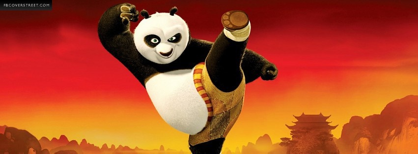 Kung Fu Panda II Facebook cover